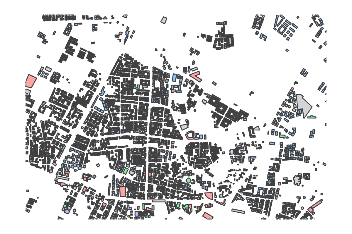 Program breakdown map