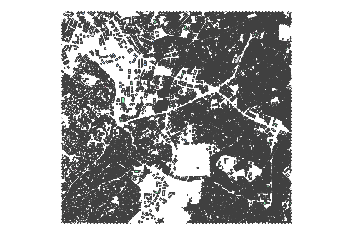 Program breakdown map