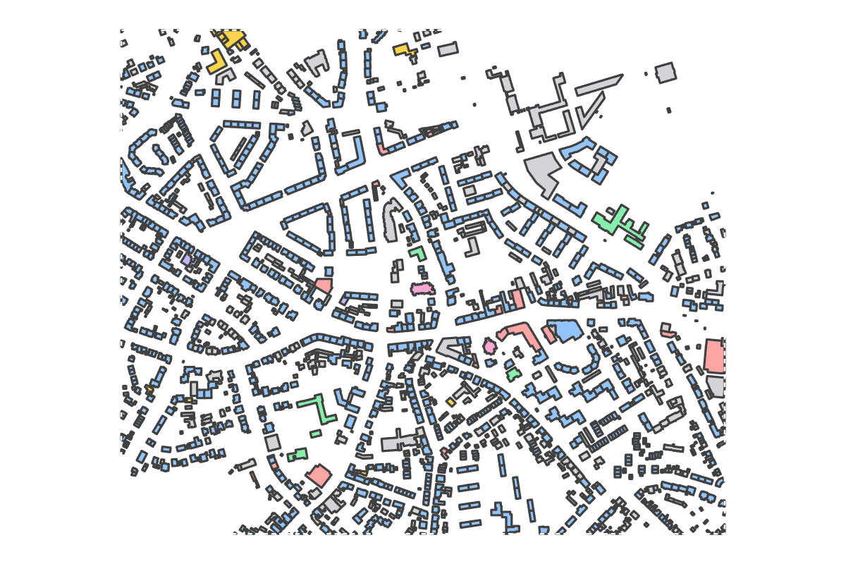 Program breakdown map