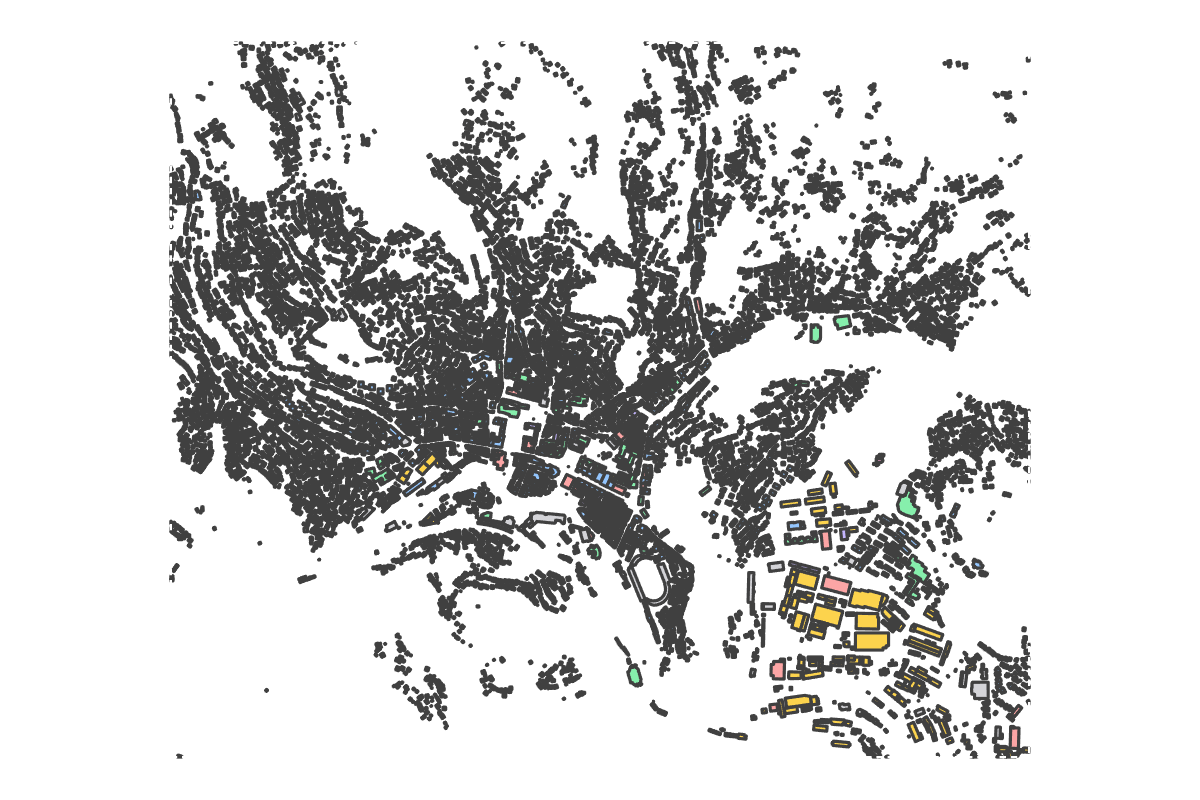 Program breakdown map