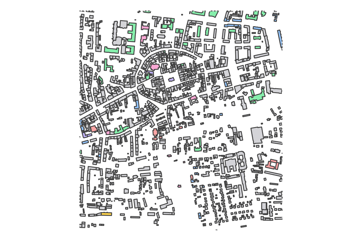 Program breakdown map