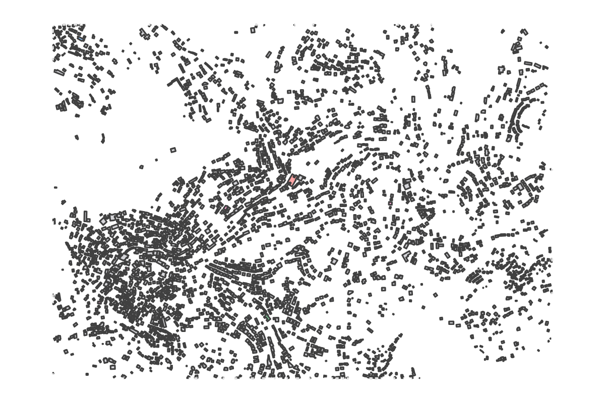 Program breakdown map
