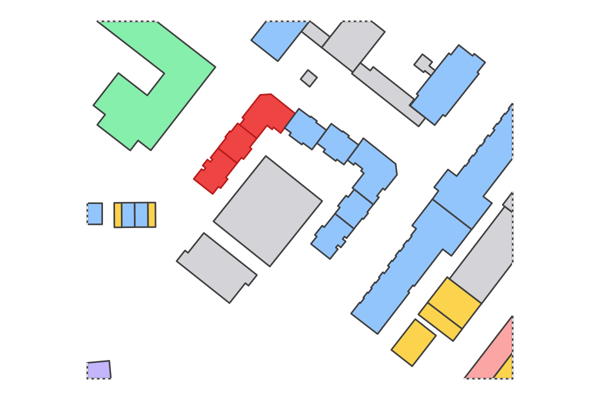 Program breakdown map