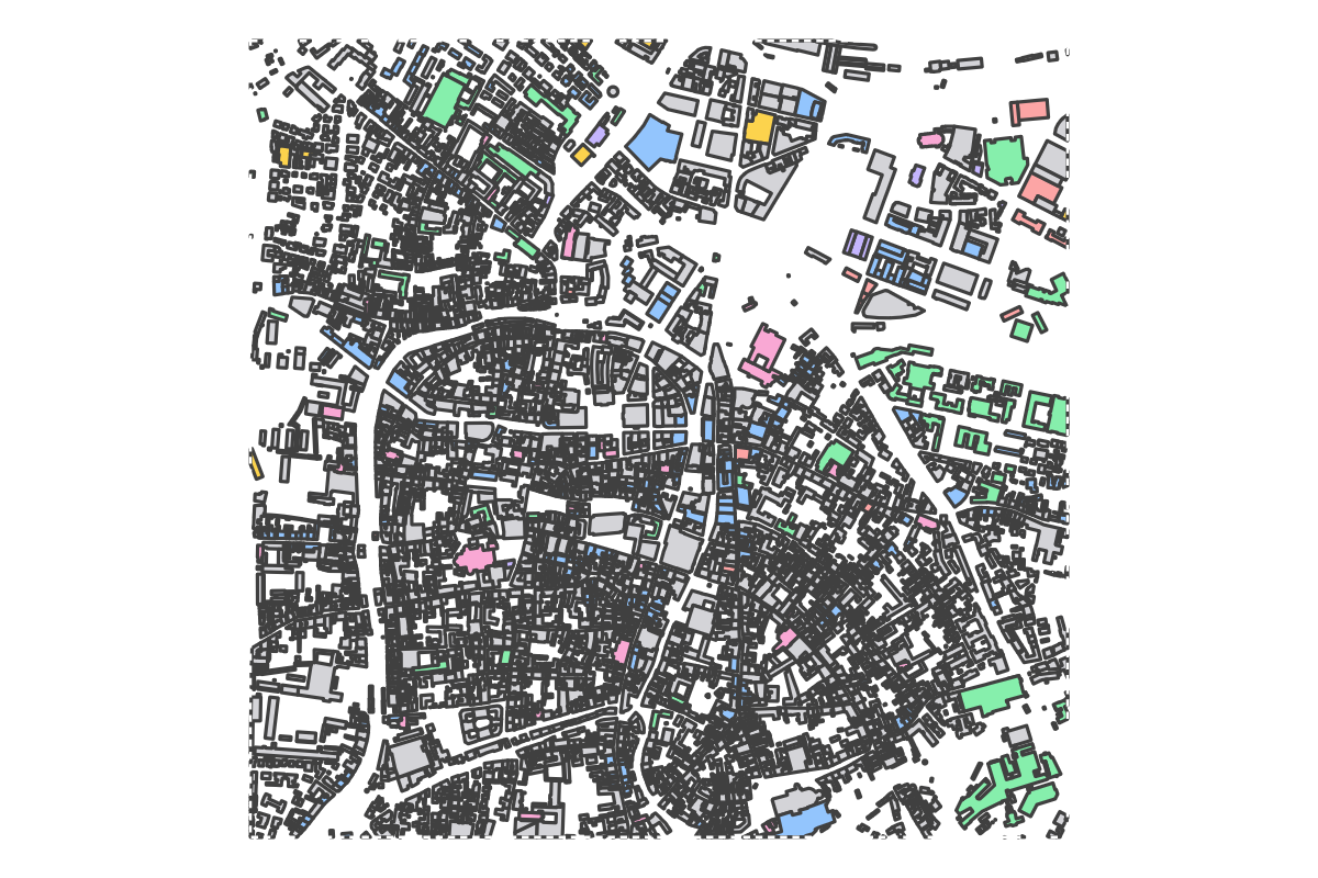 Program breakdown map