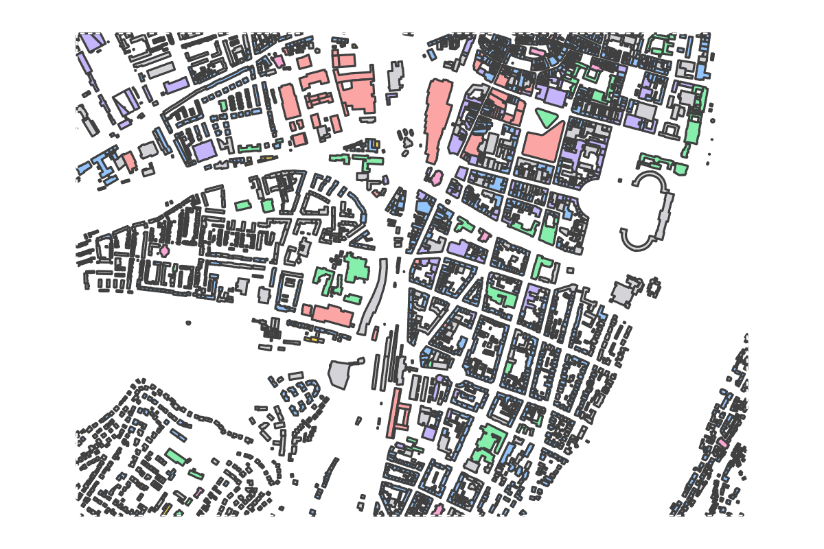 Program breakdown map