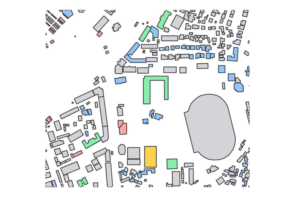 Program breakdown map