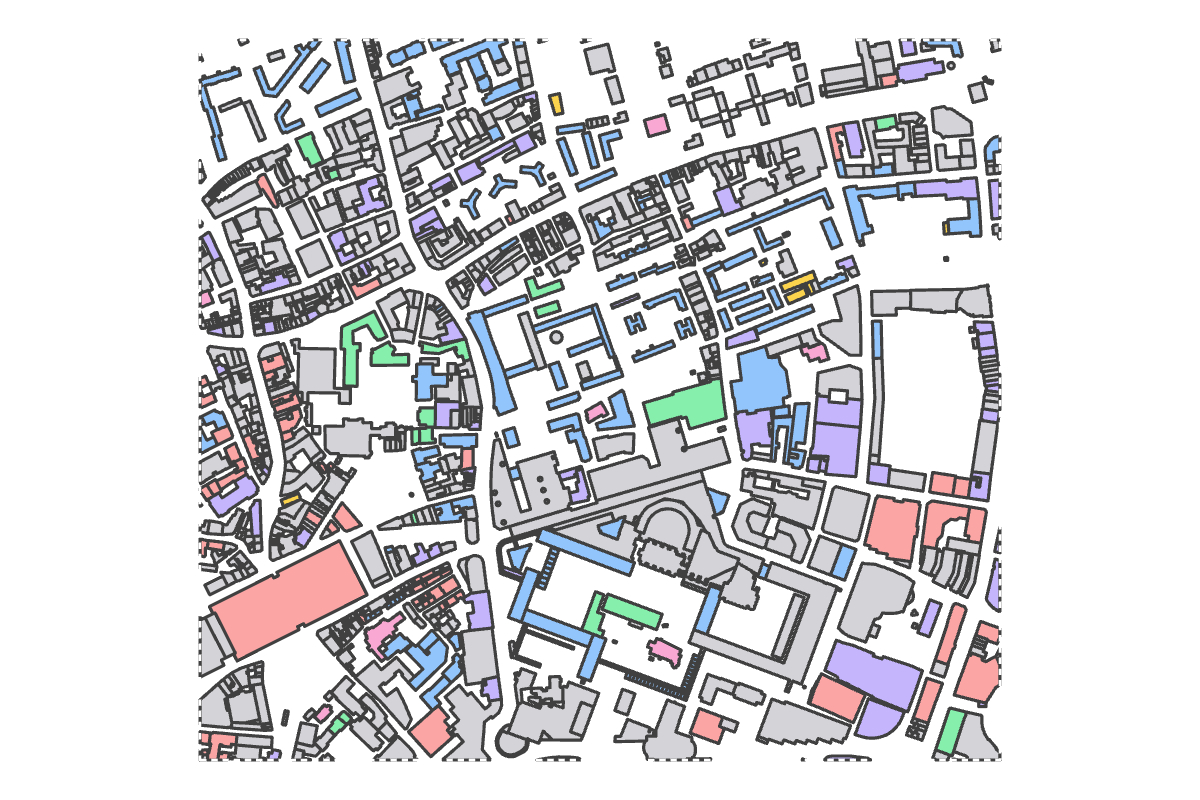 Program breakdown map