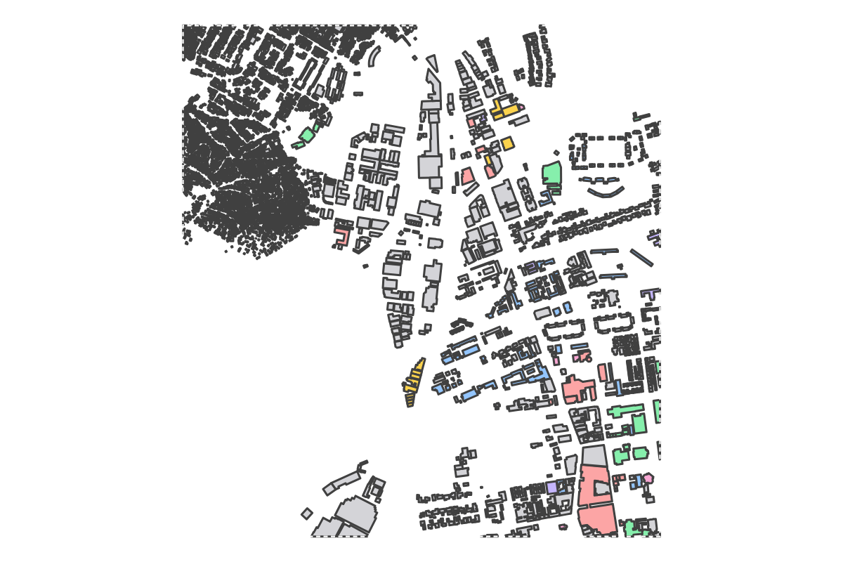 Program breakdown map