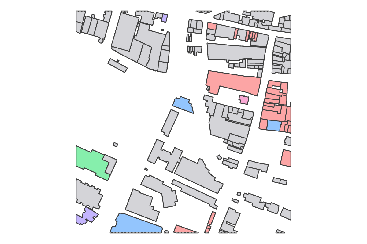 Program breakdown map