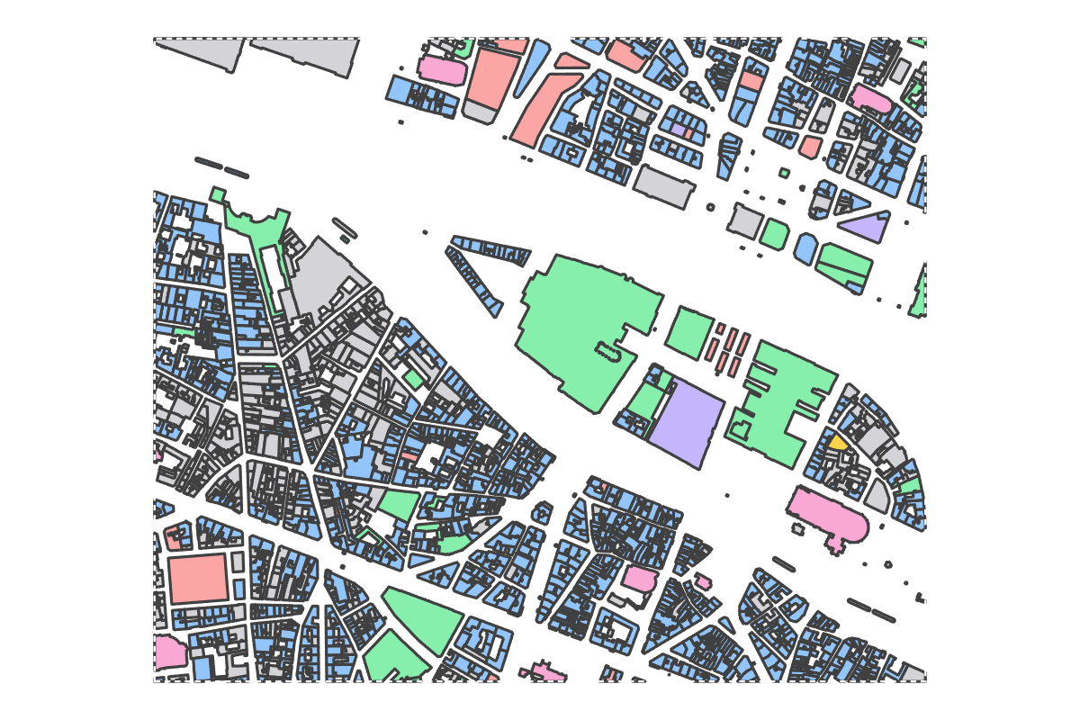 Program breakdown map
