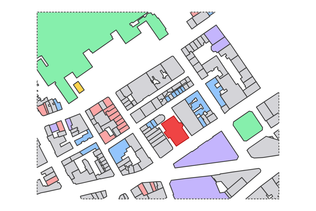 Program breakdown map