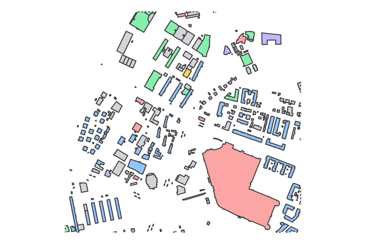 Program breakdown map