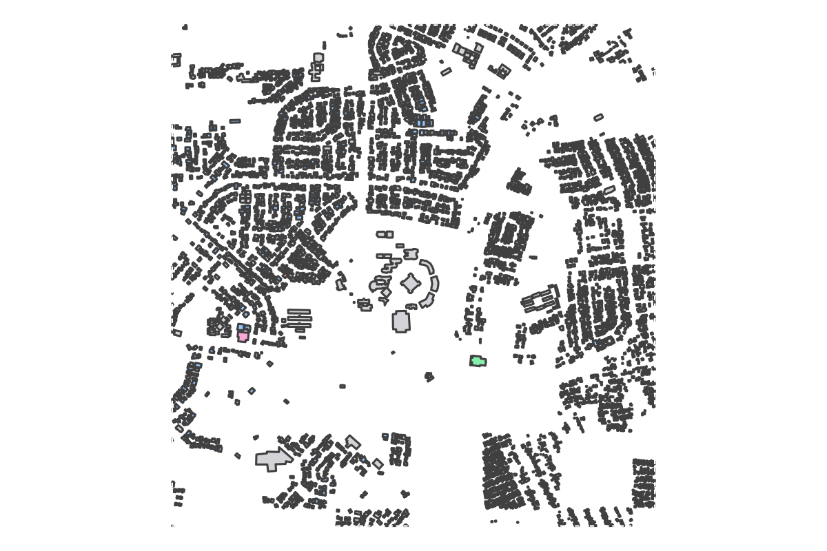 Program breakdown map