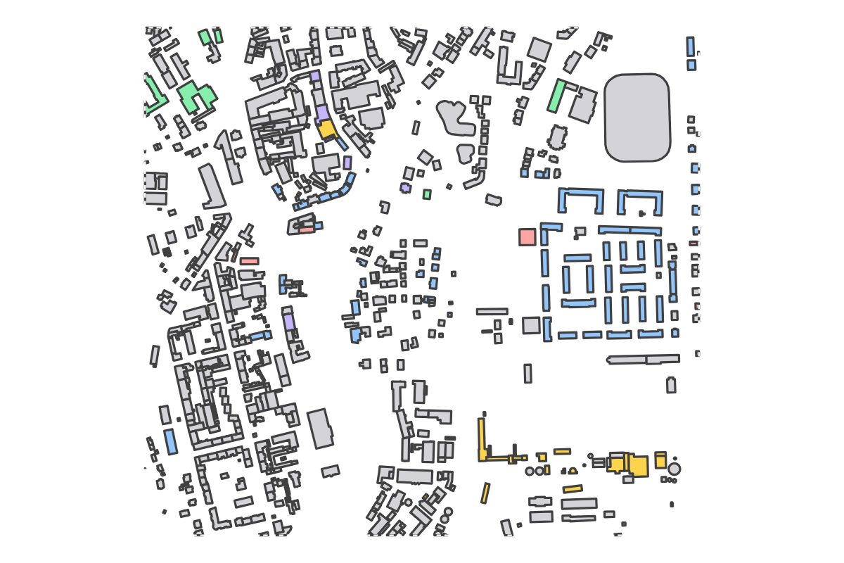 Program breakdown map
