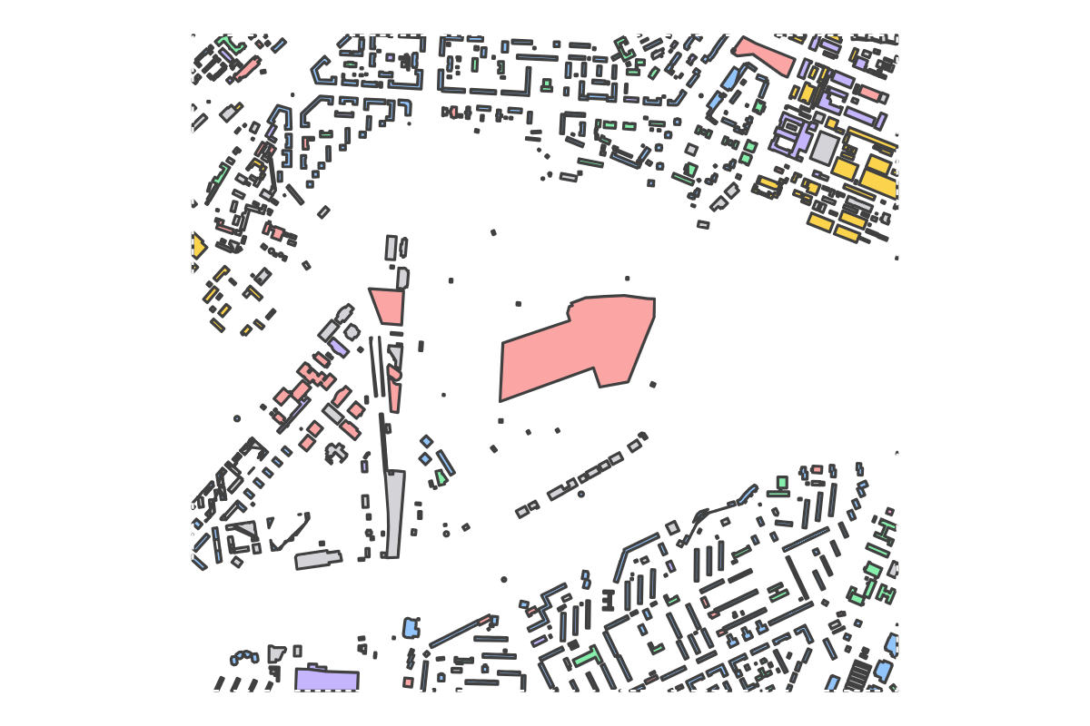 Program breakdown map
