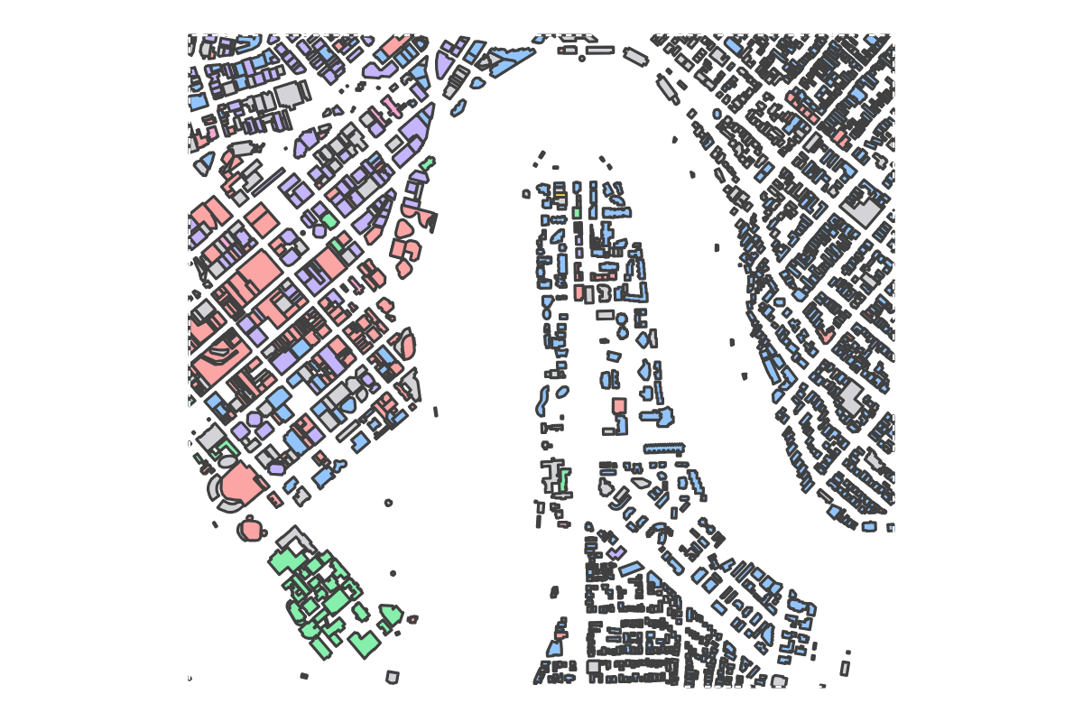 Program breakdown map