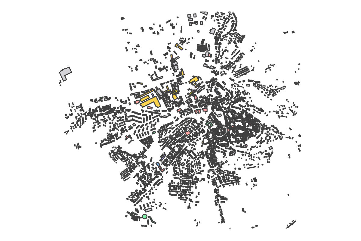 Program breakdown map