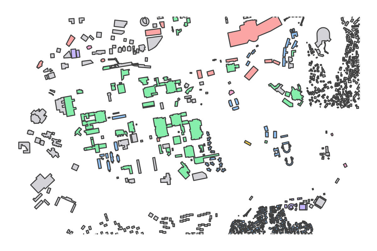 Program breakdown map