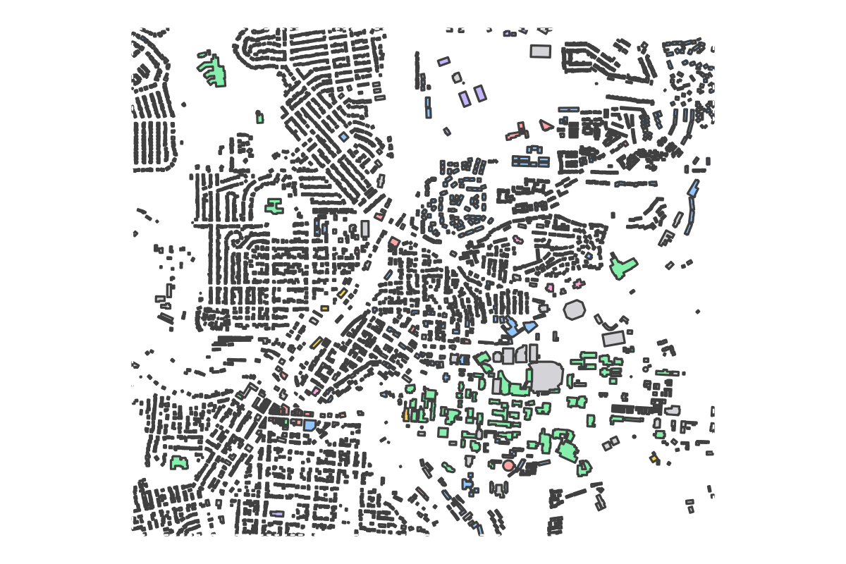 Program breakdown map
