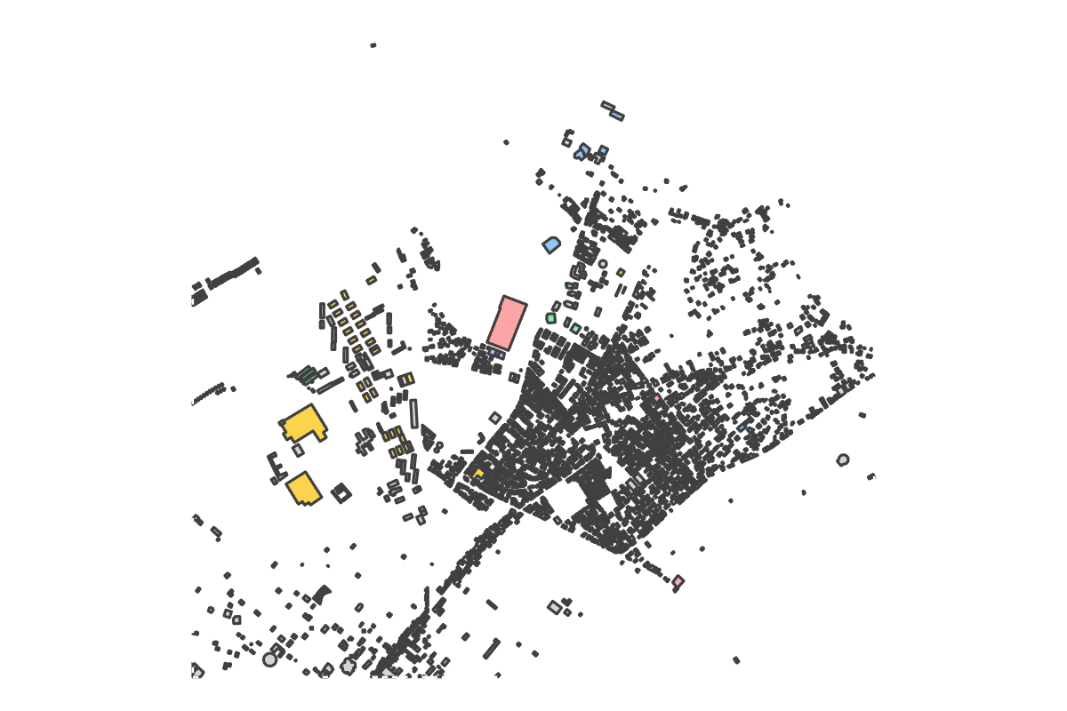 Program breakdown map