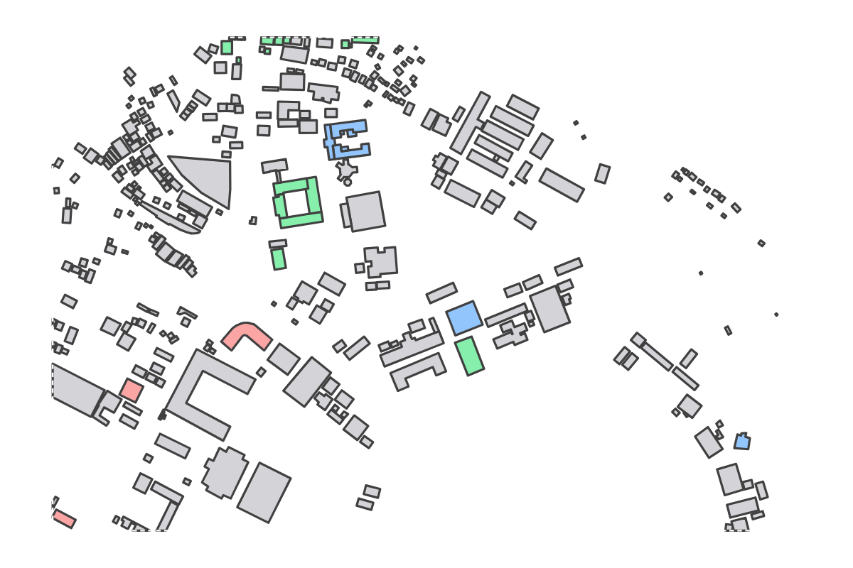 Program breakdown map