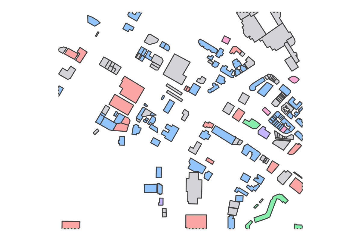 Program breakdown map
