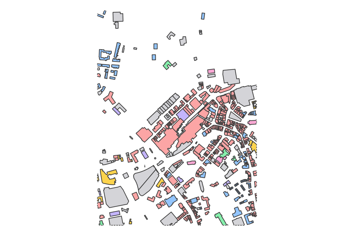 Program breakdown map