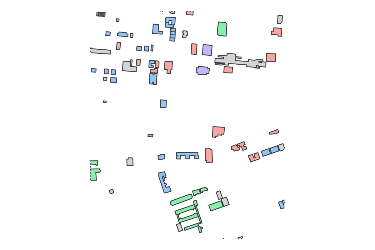 Program breakdown map