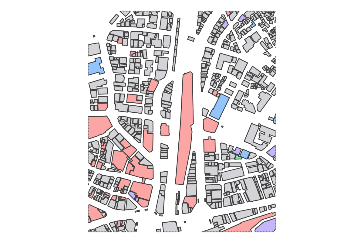 Program breakdown map