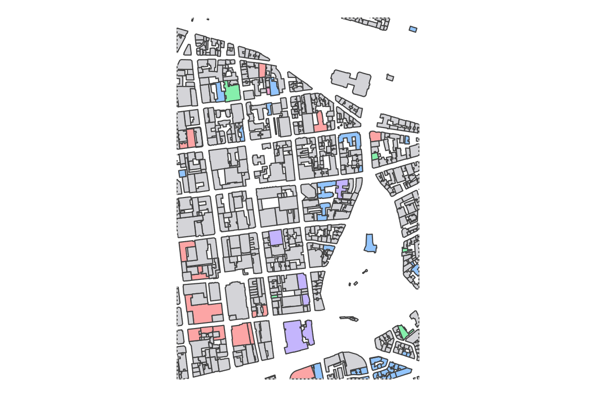 Program breakdown map