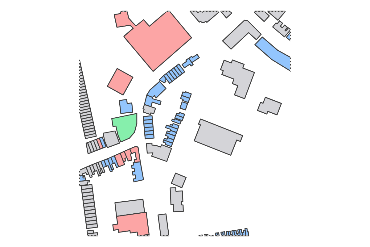 Program breakdown map