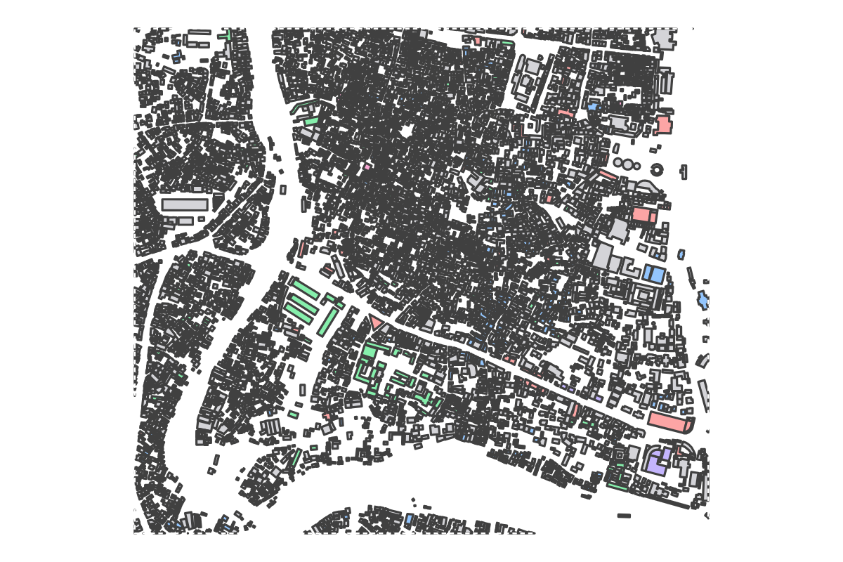 Program breakdown map