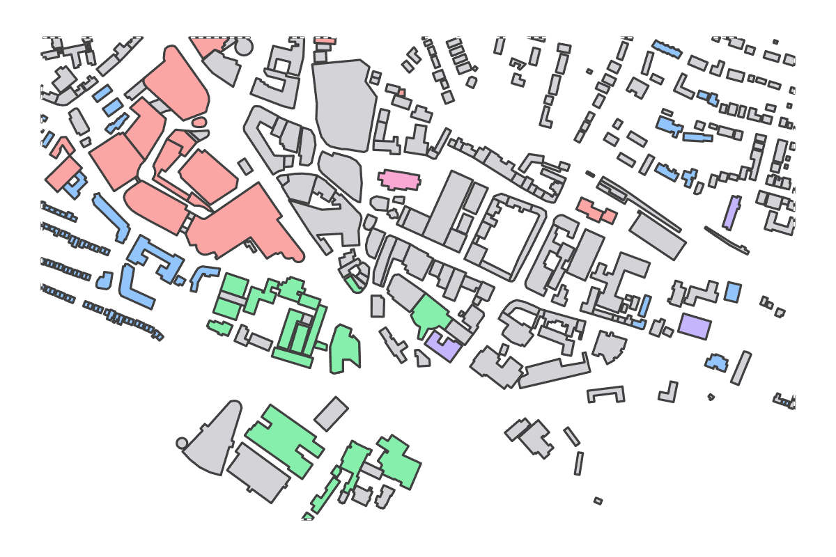 Program breakdown map