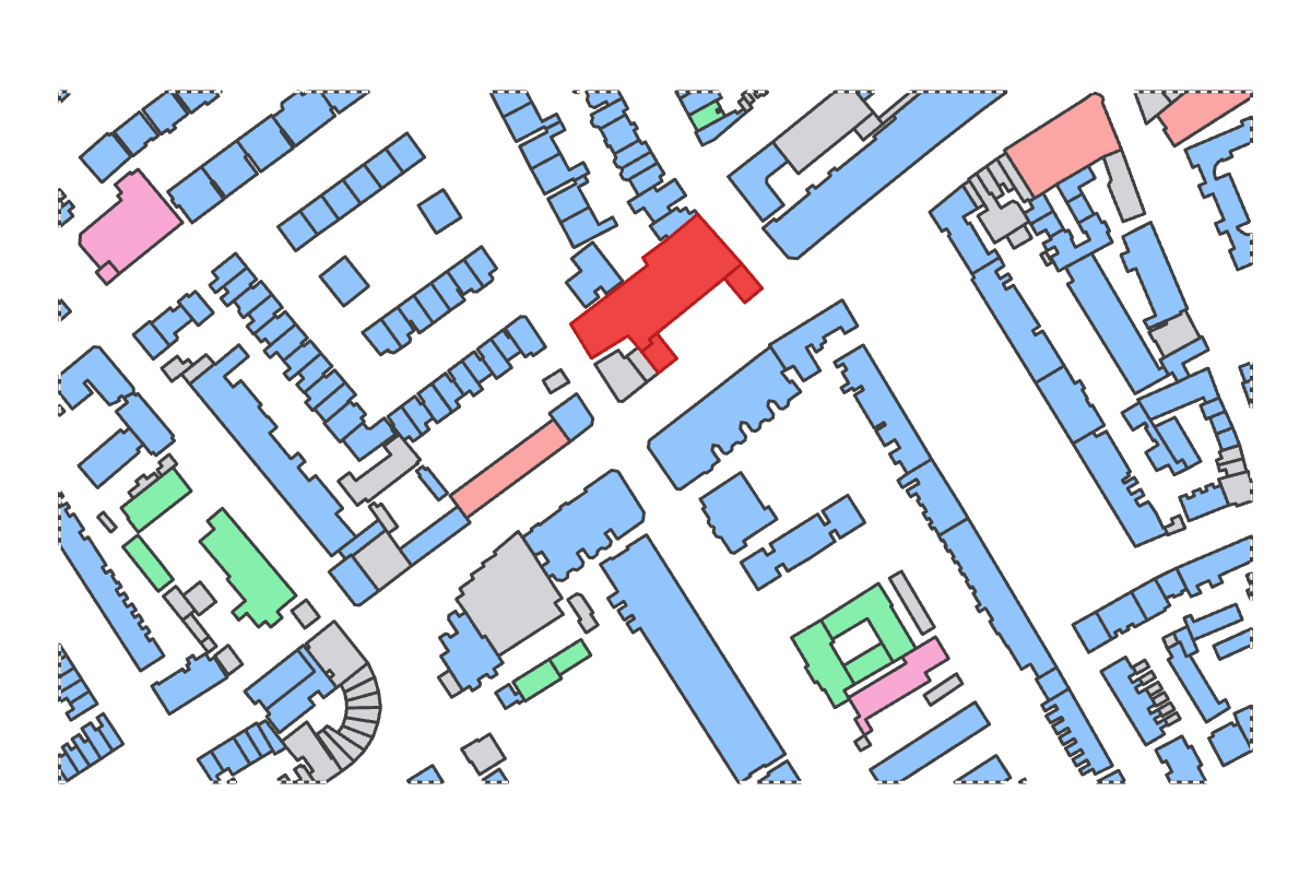 Program breakdown map
