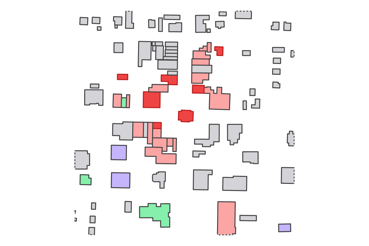 Program breakdown map