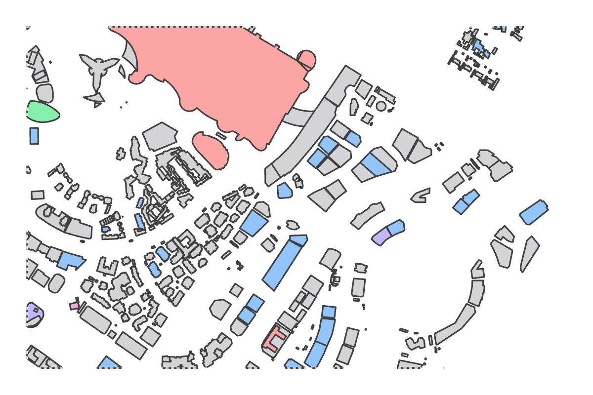 Program breakdown map