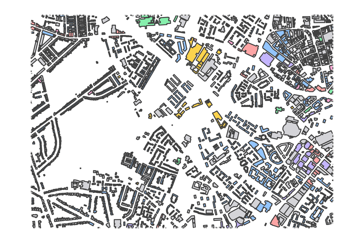 Program breakdown map
