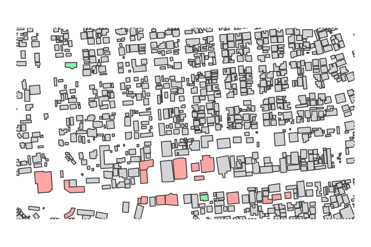 Program breakdown map