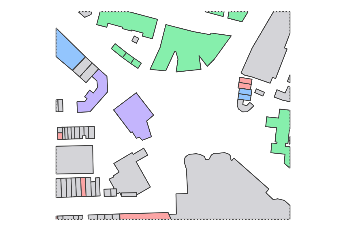 Program breakdown map