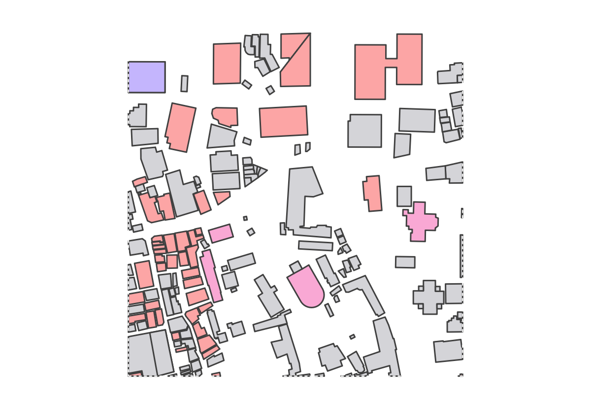 Program breakdown map