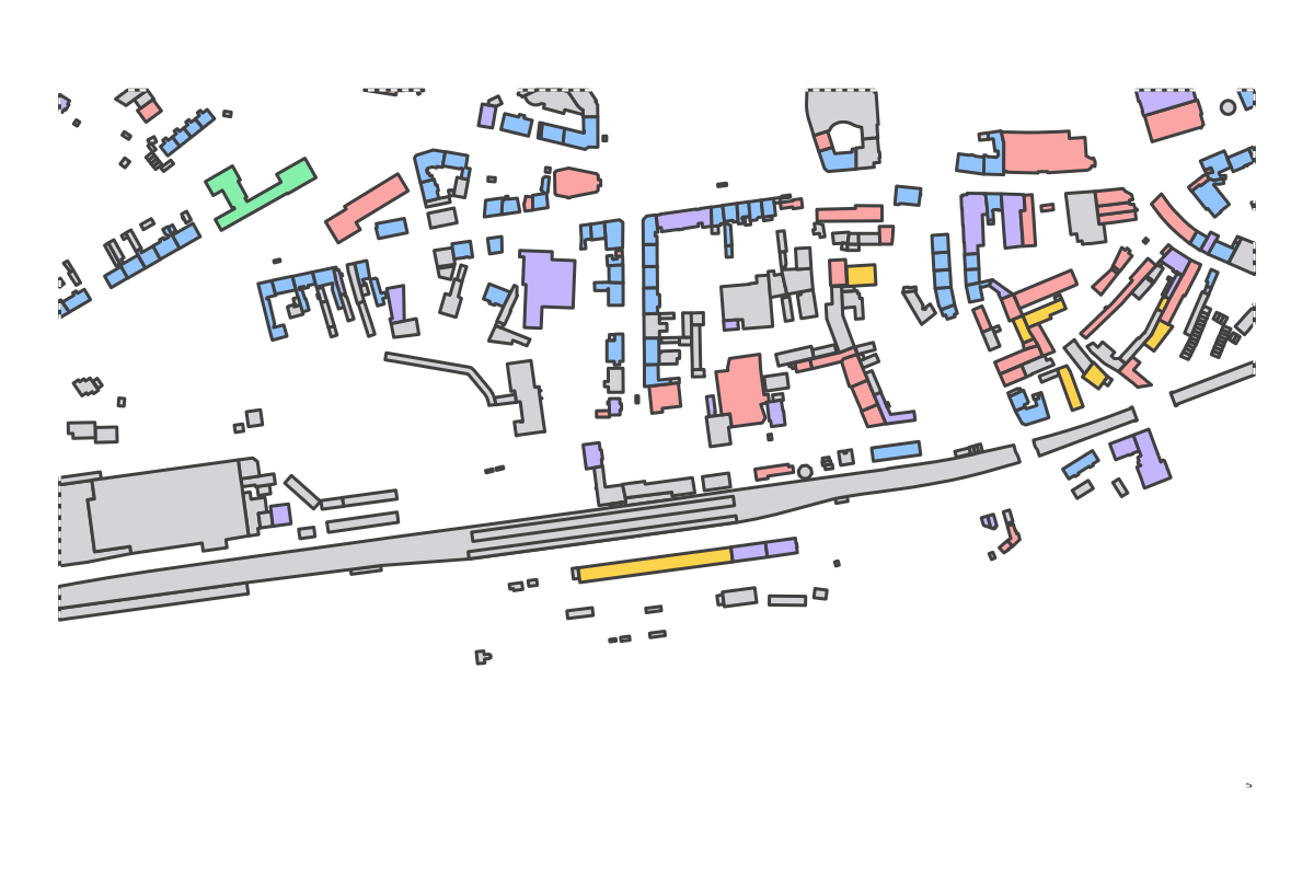 Program breakdown map