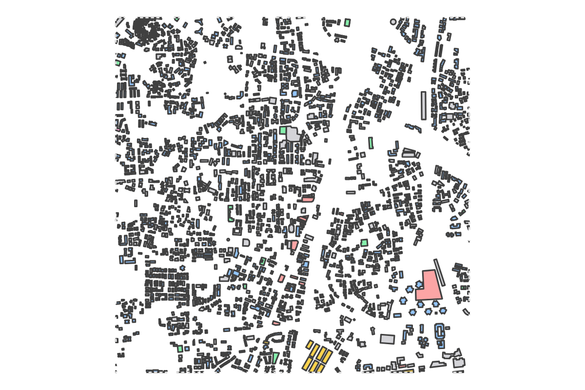 Program breakdown map