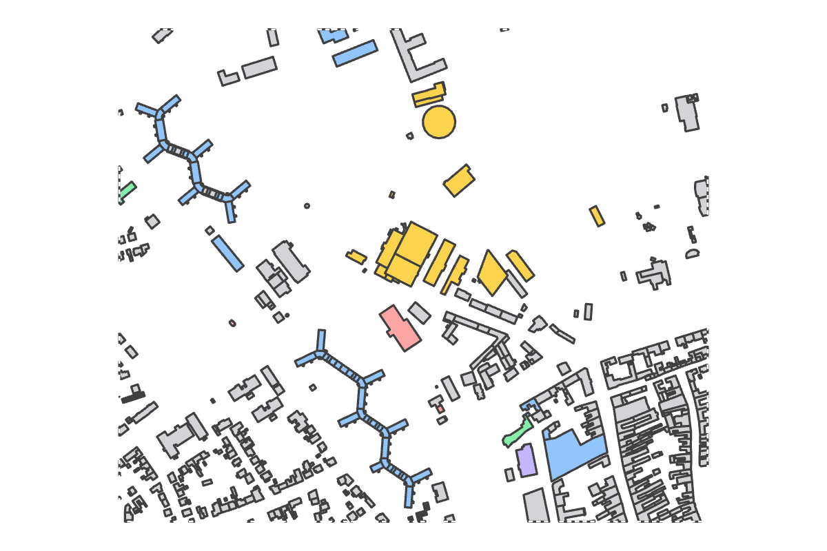 Program breakdown map