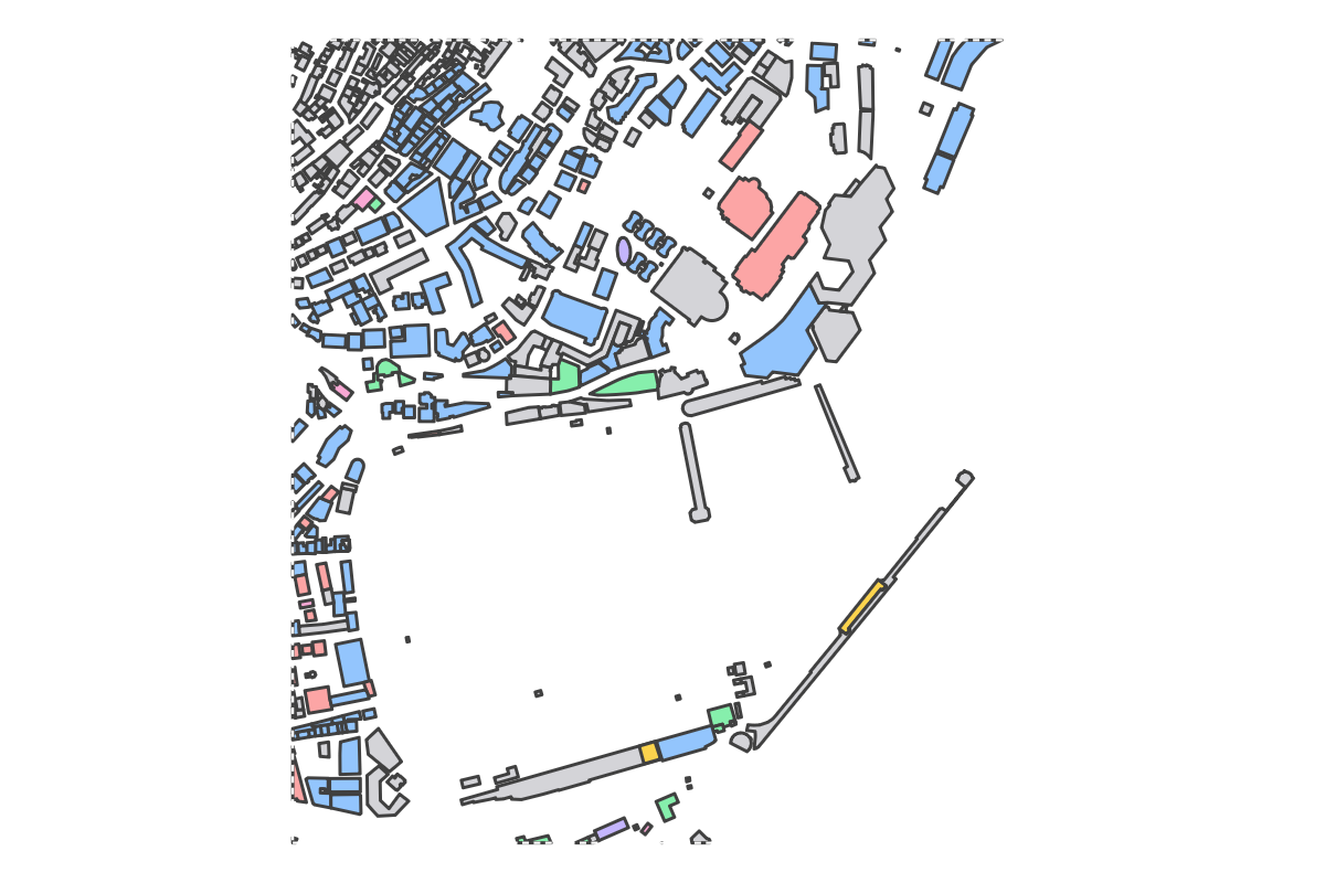 Program breakdown map