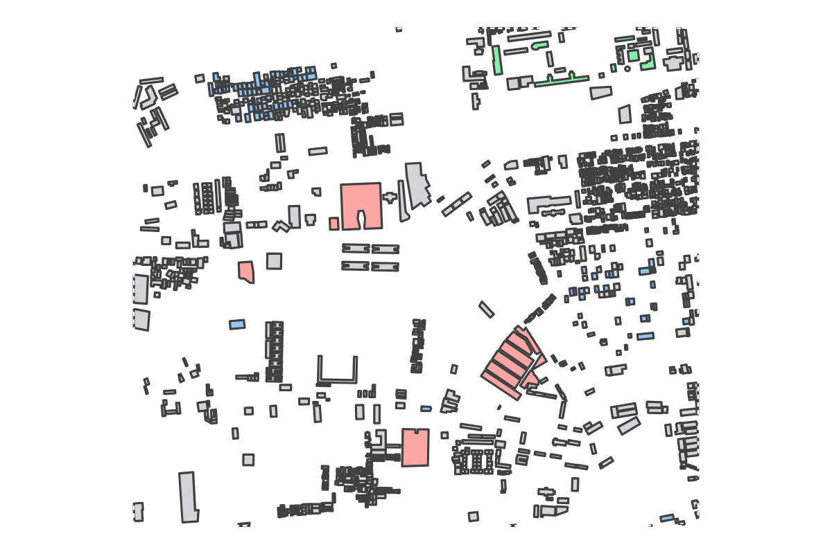 Program breakdown map