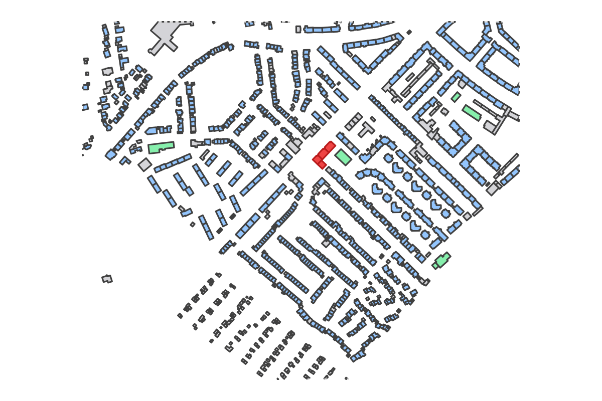 Program breakdown map
