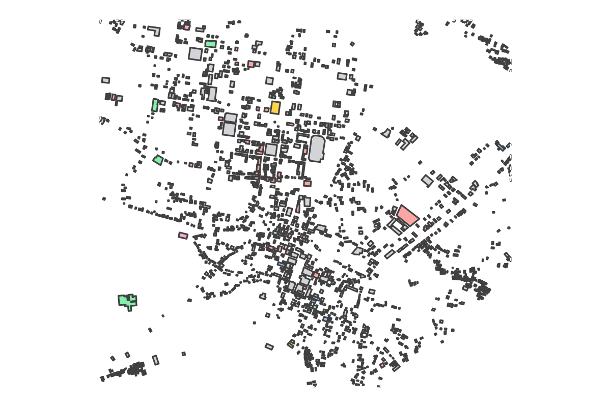 Program breakdown map