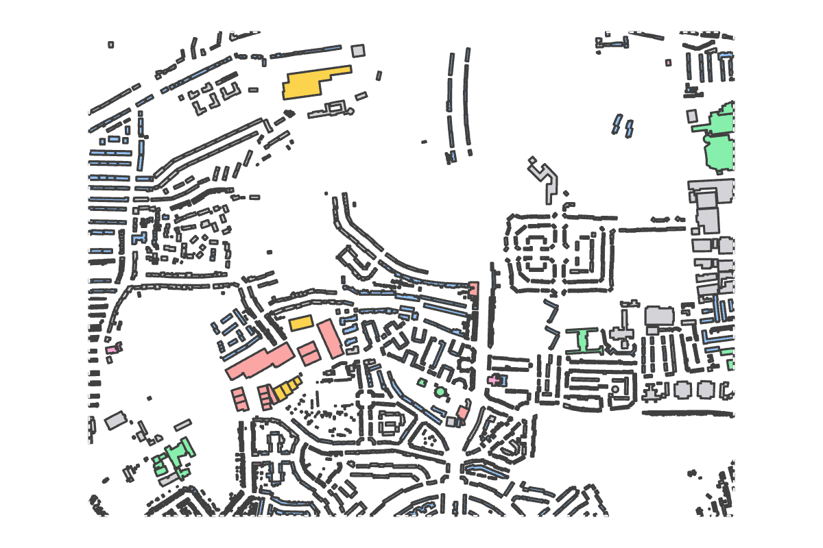 Program breakdown map