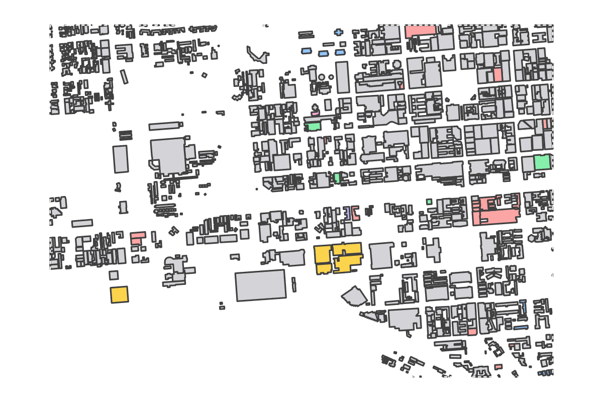Program breakdown map