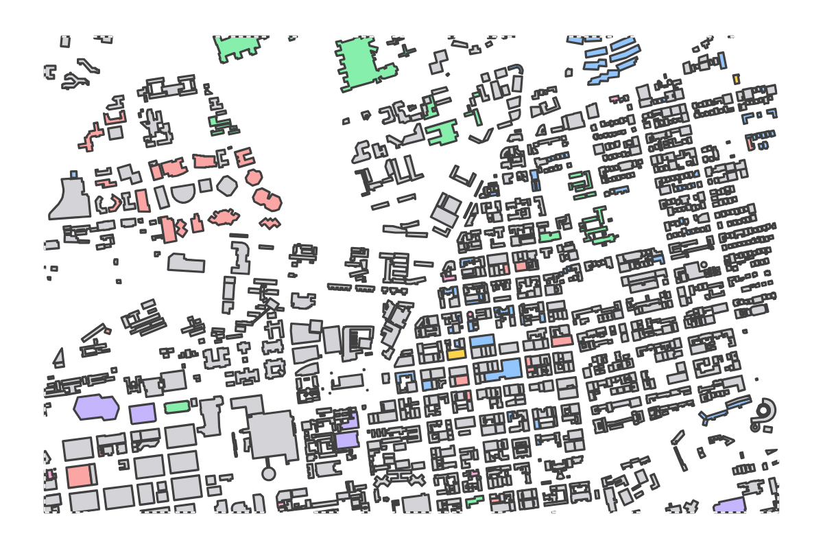 Program breakdown map